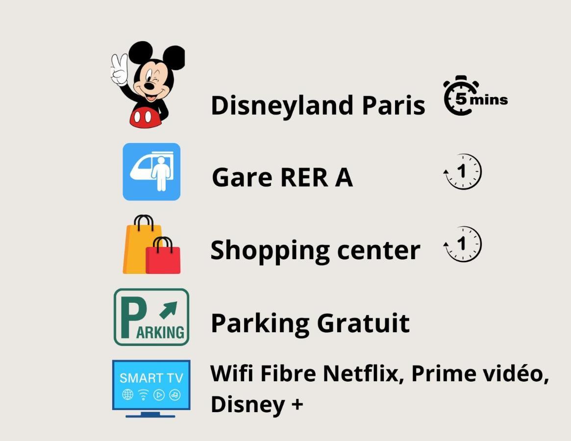 Disneyland Paris Station 2Min Chessy  Eksteriør bilde